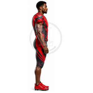 Uniforme de Fútbol Americano Transpirable y Cómodo para Uso Diario con Servicio OEM, Diseño Personalizable y Estilo Activo de Tacto Suave - Product Image 6