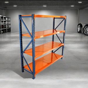 Scaffali Metallici Regolabili a 4 Livelli per Garage, Capacità 4400 Libbre, Uso Industriale - Product Image 5