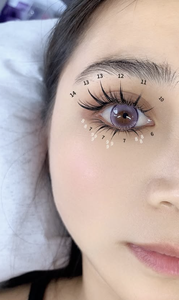 ขนตาปลอมเกาหลี UNIQUE LASH ทำมือจากวัสดุ PBT แบบเส้นเดี่ยว ปลายแหลม สไตล์อนิเมะ ขนาด 0.07 มม. บรรจุในถาดเดียว สำหรับต่อขนตาแบบมีเท็กซ์เจอร์ - Product Image 3