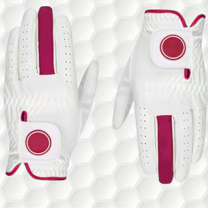 Guantes de golf de cuero genuino para hombre, con protección contra la humedad, resistentes al encogimiento, ecológicos, con dedos completos, para mano izquierda y derecha. - Product Image 1