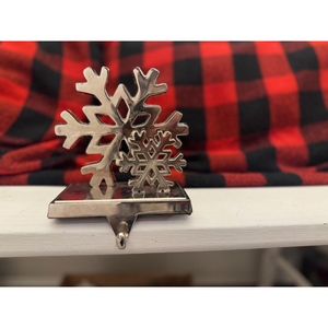 Decorative Snowflake Design <b>Stocking</b> Hook Handicrafts Hanger Handicrafts Christmas Decor Cloth Hook & <b>Stocking</b> <b>Holder</b> Handmade - Product Image 2