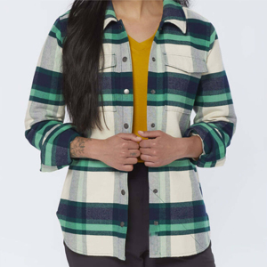 High Quality Plus Size Cozy Soft <b>Women's</b> <b>Flannel</b> <b>Shirts</b> Casual Style Button Decoration Work Autumn Season Layering Front - Product Image 5