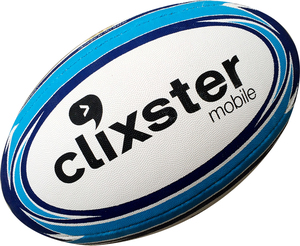 Ballon de rugby promotionnel en caoutchouc synthétique durable, entièrement personnalisable avec logo, idéal pour les événements d'entreprise et la promotion sportive - Product Image 1