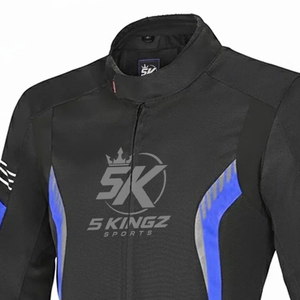 เสื้อแจ็คเก็ตมอเตอร์ไซค์แขนยาวสำหรับผู้หญิง 5 SPORTS สีดำ สำหรับการเล่นกีฬาแบบ Color Block กันลม กันน้ำ ระบายอากาศได้ดี เหมาะสำหรับการแข่งขันทุกประเภท - Product Image 3