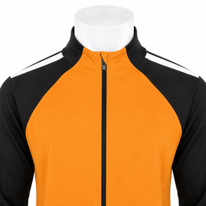 Custom Warm <b>Up</b> Tracksuit <b>Jacket</b> Fleece Lined Sports Outerwear <b>Zip</b> Front Team Uniform Custom Logo Winter Athletic <b>Jacket</b> - Product Image 6