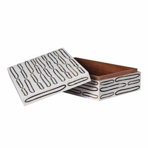 Caja Decorativa con Incrustaciones de Hueso, Hecha a Mano, con Diseño Único, Organizador Decorativo de Lujo para el Hogar - Product Image 2