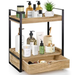 Meuble de rangement pour salle de bain en bois de Sheesham - Vente en gros - Moradabad - Product Image 3