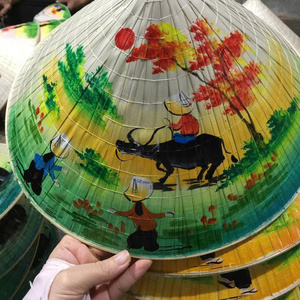 Bamboo Palm <b>Leaf</b> Hat Handmade Vietnamese Conical Hat for Souvenir Wholesale and Export - Product Image 4