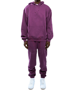 High Quality Custom Logo Casual Solid Hooded Men's Tracksuits Breathable Eco-Friendly Winter Wear Best Selling sweat suit <b>sets</b> - Product Image 1