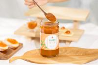 Confiture de kaki coréenne premium Hongsigung 54 Brix, faible teneur en sucre, confiture de fruits, collation saine, vente en gros, naturelle, 0,5 kg, durée de conservation 12 mois