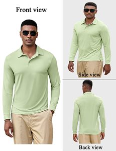 Custom <b>Vintage</b> Graphic Custom Printing Golf <b>Polo</b> <b>Shirt</b> Regular <b>Polo</b> long Sleeve Breathable Embroidered Luxury <b>Polo</b>-<b>shirt</b> for Men - Product Image 3
