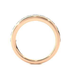 Anillo de Diamantes de Oro Sólido de 18K con 13 Piezas de Diamantes de 0.96CT, Anillo de Diamantes Cultivados en Laboratorio con Certificado IGI y Claridad VS1 - Product Image 2
