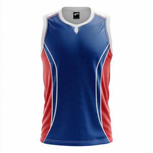 100% Polyester Sublimation Football Singlet Tops Lightweight Training Printed Football Vest V-Neck Sublimated Jersey - Product Image 4