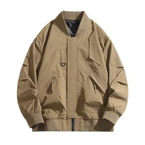 Veste bomber softshell pour homme, personnalisable avec logo frontal, respirante, imperméable, pour l'automne, vente en gros - Product Image 4