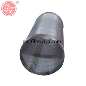 Filtre à panier personnalisé en acier inoxydable SS304 SS316, cylindre perforé avec maille métallique - Product Image 4