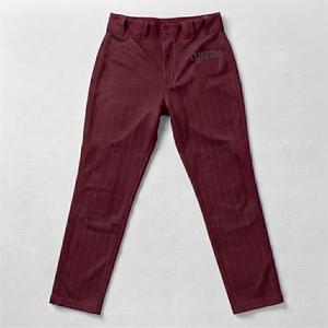 Baseball OEM Custom Classic Charcoal Gray Pant Baseball Softball Pants High Quality - Product Image 1