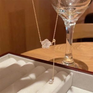 Collar de Perlas de Agua Dulce de Plata de Ley S925 para Mujer, Colgante de Perla Blanca Grande de 12-13 mm con Incrustaciones de Circonitas en Forma de Estrellas, Cadena para Clavícula - Product Image 1