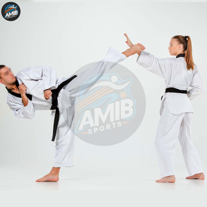 Mejor estilo para hombres y mujeres, cinturones de karate 100% algodón al por mayor, cinturón de artes marciales, color personalizado, cinturón de karate a precio económico - Product Image 6