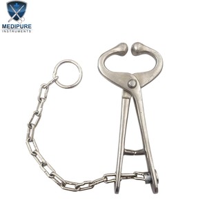 High Quality Bull Holder with <b>Chain</b> Stainless Steel Livestock Control Tool for Cattle Handling Farm Animal Veterinary Instrument - Product Image 4