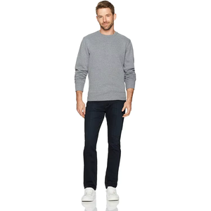 Sudadera con Capucha de Felpa para Hombre, 100% Algodón, de Alta Calidad, Estilo Holgado, Diseño Moderno, Color Sólido, para Primavera - Product Image 1
