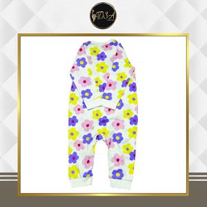 Mono de Bebé Niña Estampado de Algodón, Spandex y Poliéster, Diseño Moderno Personalizado de Primera Calidad, Servicio OEM, Superventas - Product Image 2