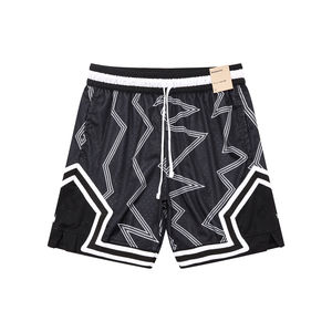 Pantalones Cortos Deportivos Casuales de Malla para Hombre, Diseño Personalizado de Alta Calidad con Estampado Completo, Pantalones Cortos de Baloncesto de Malla Sublimada con Bolsillos - Product Image 6