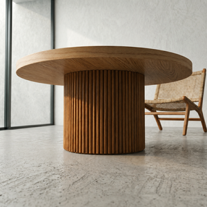 Table basse en bois naturel de style minimaliste moderne, origine Vietnam, meubles de salon, garantie 3 ans, MT Furniture - Product Image 3