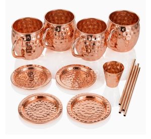 Juego de tazas icónicas Moscow Mule para presentación de cócteles, exportación a granel, marca privada y compradores globales de artículos de bar al por mayor - Product Image 6