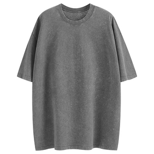 Ropa Urbana de Primera Calidad, Lavada con Ácido, Poliéster/Algodón, Corte Regular, Ecológica, Transpirable, con Logotipo Personalizado, Estilo Vintage, Unisex - Product Image 6