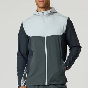 Ensemble de survêtement léger en nylon et polyester pour homme, coupe-vent, idéal pour la randonnée en extérieur - Product Image 3