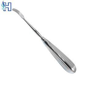 Grattoir à os manuel en acier inoxydable, instrument chirurgical pour greffage, prélèvement d'os, procédures dentaires et orthopédiques, finition - Product Image 2