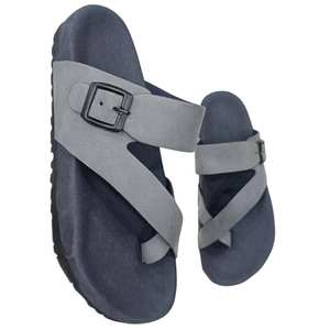 Sandales en cuir pour hommes, cuir véritable, bout rond, chaussures d'été confortables de qualité supérieure, fabrication mondiale, vente en gros - Product Image 3