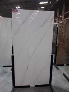 กระเบื้องพอร์ซเลนแผ่นใหญ่ GVT PGVT ขนาด 80x160 ซม. ลายหินอ่อนเหมือนจริง สำหรับปูพื้นและผนัง พร้อมรูปภาพจริง กระเบื้องแผ่นใหญ่ขนาด 80x300 ซม. - Product Image 2