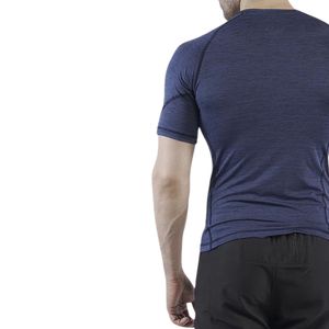 เสื้อยืดคอมเพรสชั่นพิมพ์ลายตามสั่งสำหรับผู้ชาย OEM ODM ขายส่งเสื้อแขนสั้นออกกำลังกาย ฟิตเนส วิ่ง กระชับรูปทรง คุณภาพสูง - Product Image 5