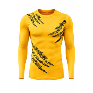 Training <b>Men</b> <b>Compression</b> <b>Shirt</b> Sweat Wicking Athletic Gym Exercise Flexible Sportswear High Performance <b>Men</b> <b>Compression</b> <b>Shirt</b> - Product Image 2