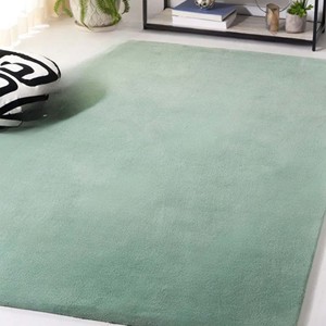 Solid Pale Green Area Rug Soft Plush Hand Tufted Woolen Area Carpet for Living Room Bedroom Minimalist Home Decor Luxury Style - Product Image 6