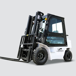 Chariot élévateur industriel lourd de 3 tonnes, chariot élévateur diesel, équipement de manutention de marchandises en entrepôt - Product Image 5