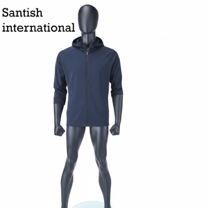 Chaqueta de Lona con Capucha de Alta Calidad, Tendencia en Ventas, para Hombre, con Logotipo Personalizado en la Parte Delantera, Ropa de Invierno, a Prueba de Viento, Transpirable y de Secado Rápido - Product Image 1