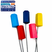 Sello de Seguridad Desechable YSD-Supplier con Cable de Alambre de Bloqueo Ajustable para Contenedores de Envío