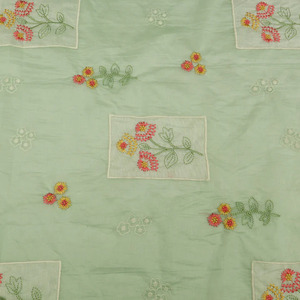 Tissu en dentelle brodée découpée au laser de créateur, tissu en maille de polyester floral de luxe pour robe de mariée, vêtements de soirée, fabricant - Product Image 6