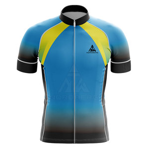 Tenue de cyclisme sur mesure de haute qualité, design personnalisé, maillot à fermeture éclair à séchage rapide, respirant, léger, service OEM, unisexe - Product Image 3