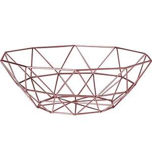 Corbeille à fruits ronde moderne en métal pour comptoir de cuisine, rangement élégant en fil métallique pour pommes, bananes, oranges - Product Image 4