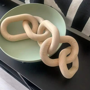 Cadena de eslabones grandes de resina acrílica, cadena de madera, cadena de resina gruesa con efecto mármol, asa de resina para bolso, colgador para bolso, accesorios para bolso tote, arte de pared - Product Image 1