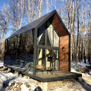 Villa préfabriquée contemporaine à double étage, hôtel boutique, hébergement pour touristes, structure en acier léger, <span class=keywords><strong>immobilier</strong></span> touristique - Product Image 1