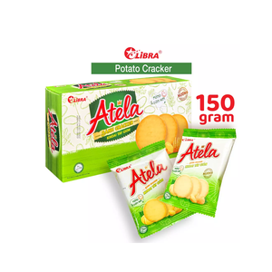Atela แครกเกอร์เนื้อแข็งรสชาติมันฝรั่งอบ150กรัมขนมเม็ด FMCG ไขมันต่ำจากเวียดนามในบรรจุภัณฑ์กล่อง - Product Image 3
