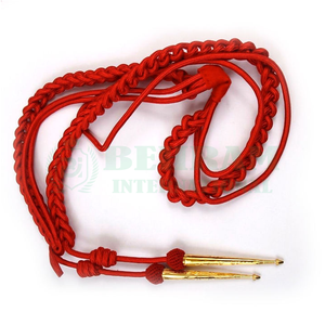Cordón de Hombro de Alta Calidad con Recubrimiento Ecológico para Guardias de Seguridad, Accesorio para Uniformes Tácticos con Puntas Metálicas - Product Image 4