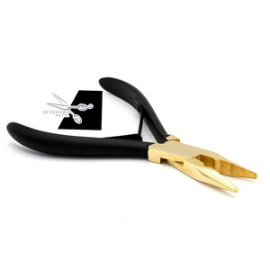 High Quality Professional Stainless Steel Customized Hair Extension <b>Tools</b> Kit Small Scissor Plier Loop <b>Tool</b> <b>Clips</b> SCISSORS METAL - Product Image 4