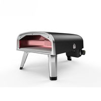 Four à pizza au gaz propane de 12 pouces O-12G-T pour jardin, pique-nique, barbecue, vente en gros