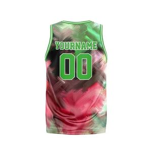 Uniformes de Baloncesto de Secado Rápido con Diseño Floral y Camuflaje, que Absorben la Humedad, Venta al Por Mayor - Product Image 3