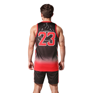 Conjunto de Uniforme de Baloncesto Sublimado, Jersey y Pantalones Cortos Transpirables de Secado Rápido, Ropa Deportiva Personalizada para Equipos de Baloncesto en Todas las Tallas - Product Image 2